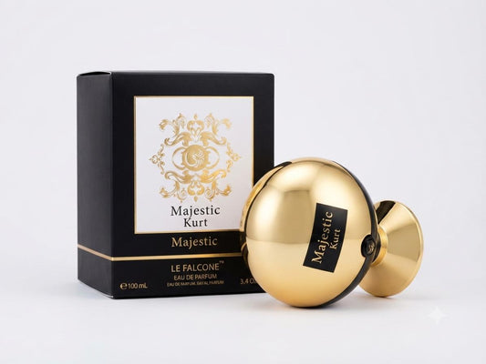 Majestic Kurt by Le Falconé Eau de Parfum Unisex – 100 ml (3.4 fl oz)