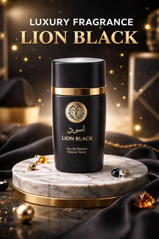 Lion Black Eau de Parfum 100ml — Perfume Masculino Intenso y Elegante