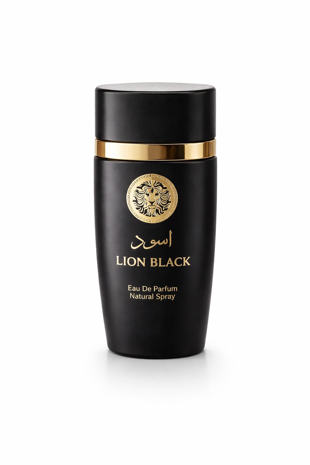 Lion Black Eau de Parfum 100ml — Perfume Masculino Intenso y Elegante