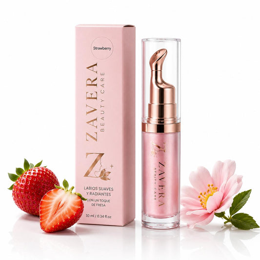 Zavera Strawberry Lip Serum Gloss.
