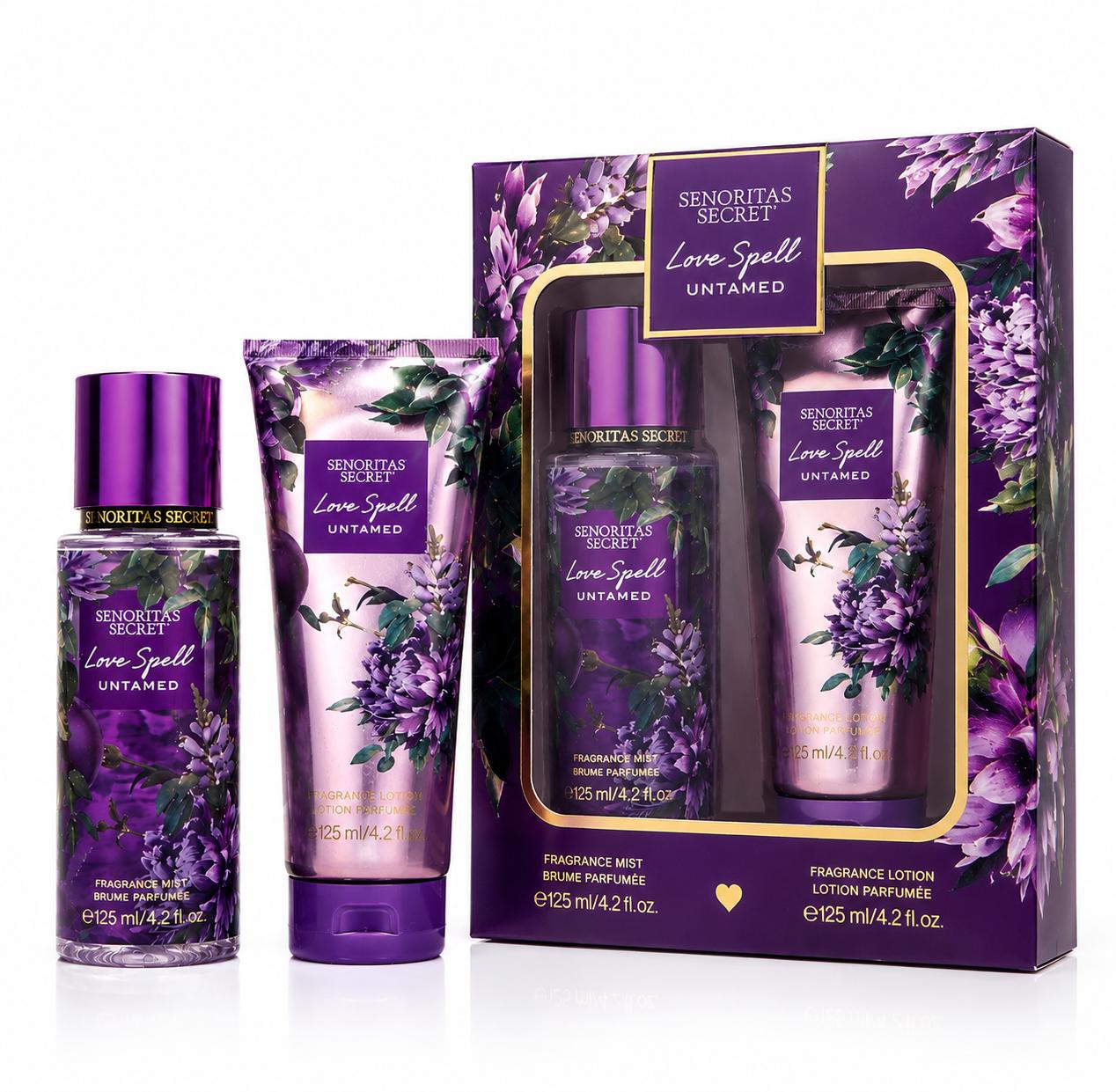 Señoritas Secret Bare Vanilla La Crème Gift Set 2 Piezas