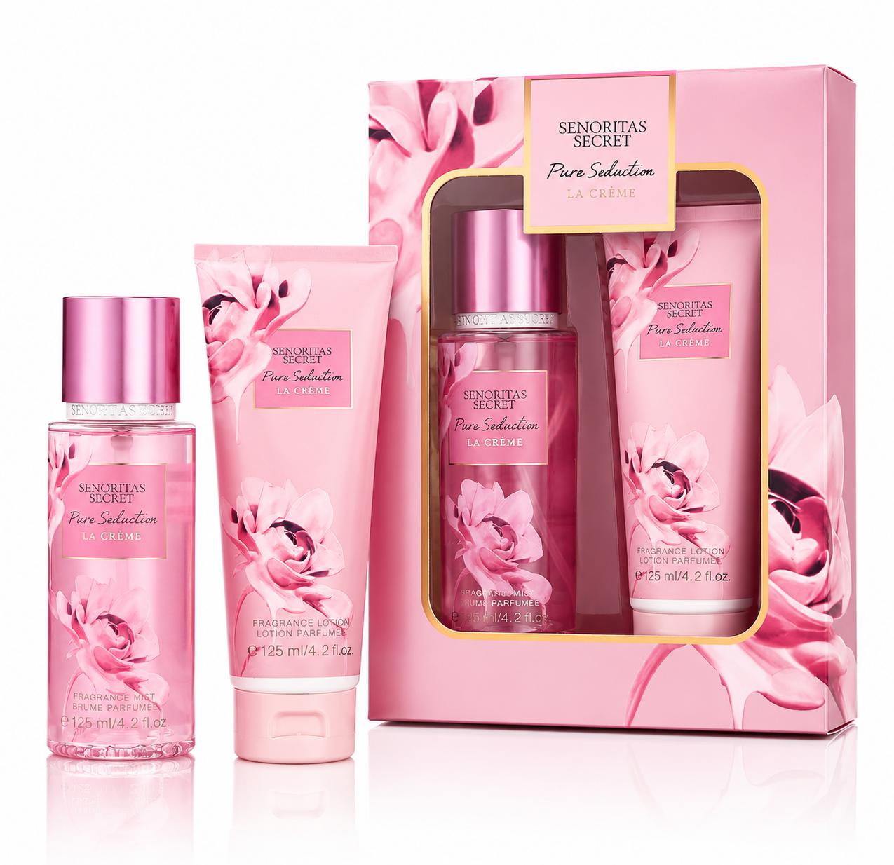 Señoritas Secret Bare Vanilla La Crème Gift Set 2 Piezas