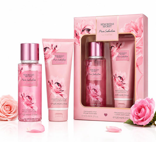 Señoritas Secret Bare Vanilla La Crème Gift Set 2 Piezas