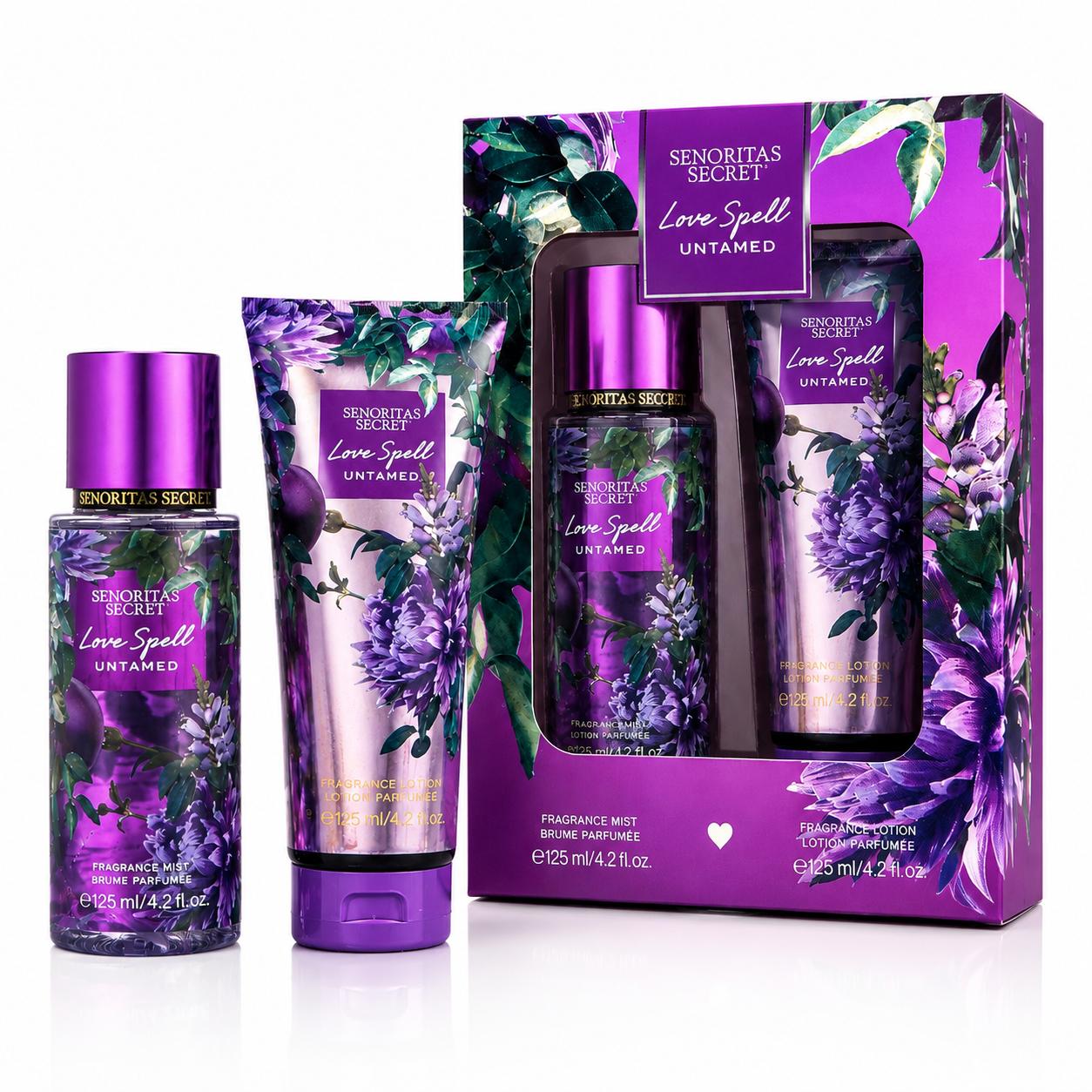 Señoritas Secret Bare Vanilla La Crème Gift Set 2 Piezas