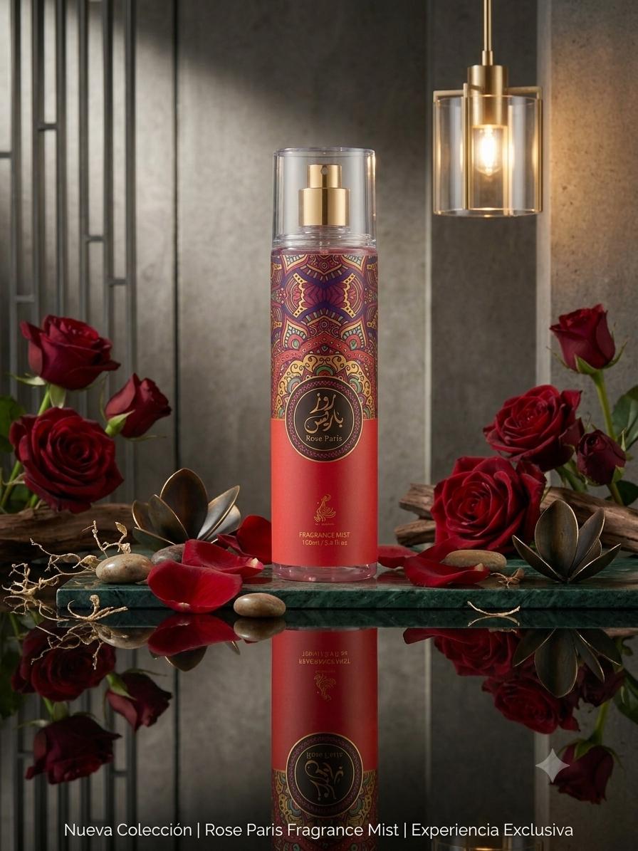 Rose Paris Refreshing Fragrance Mist para Mujer – 250 ml (8.45 fl oz)
