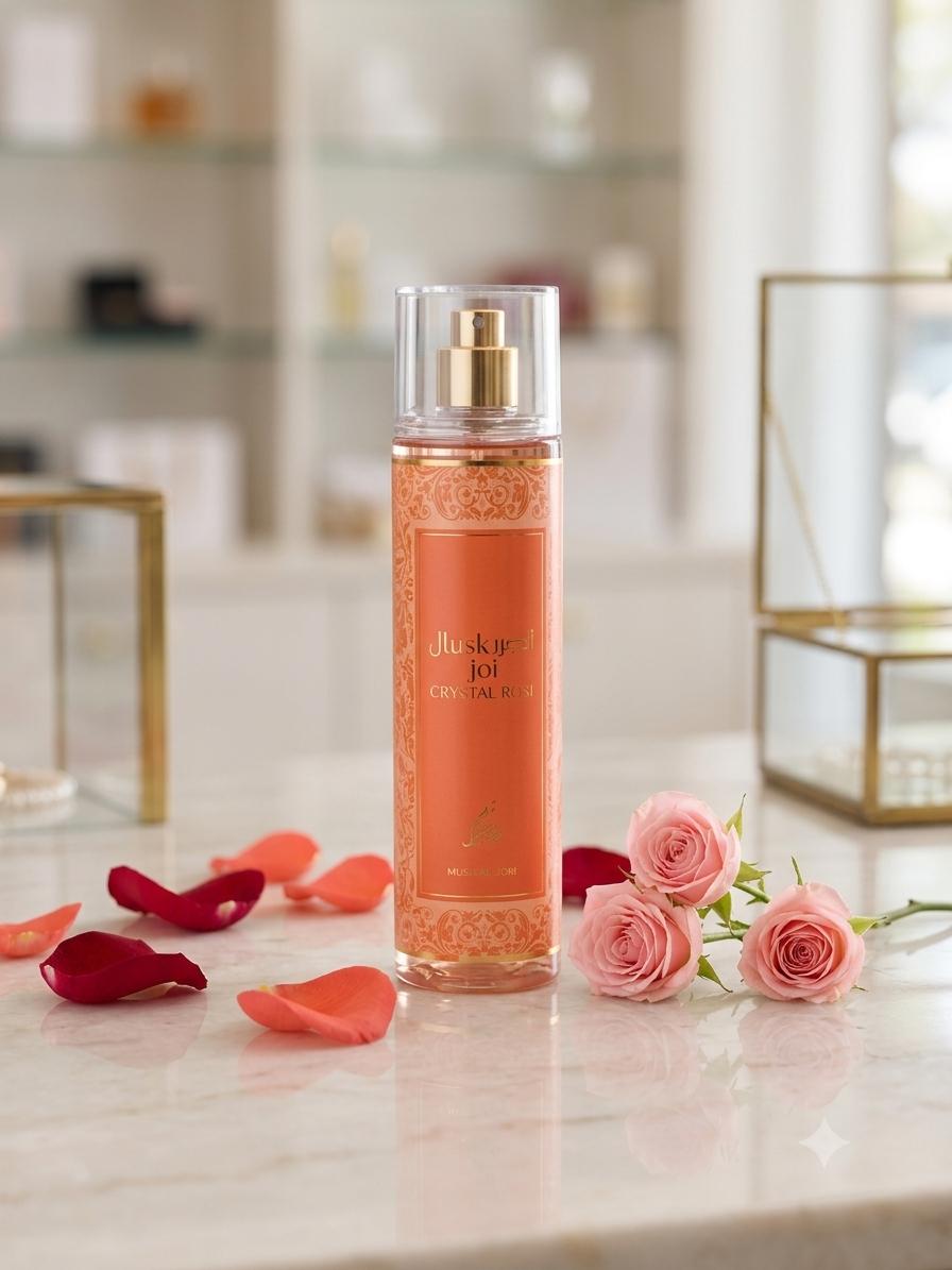 JOI Crystal Rose Fragrance Mist para Mujer – 250 ml (8.4 fl oz)