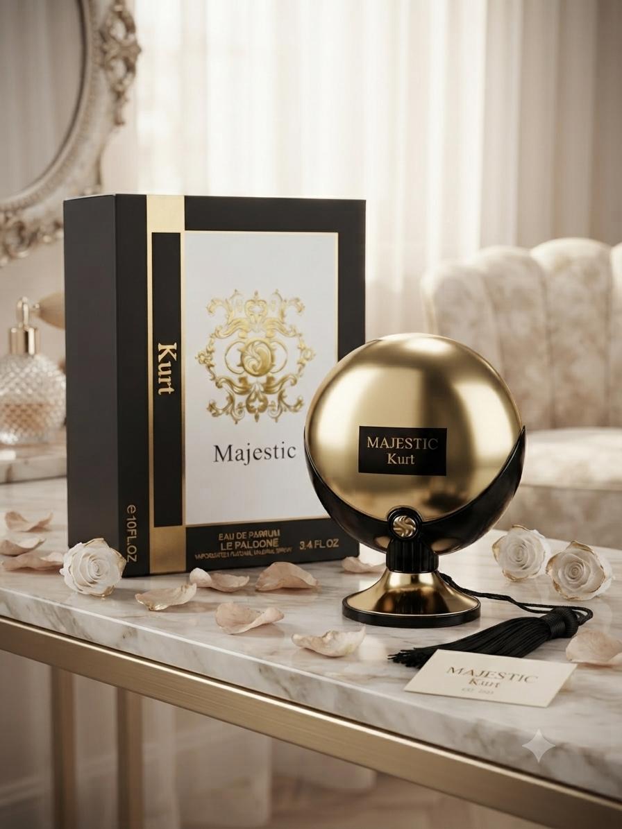 Majestic Kurt by Le Falconé Eau de Parfum Unisex – 100 ml (3.4 fl oz)