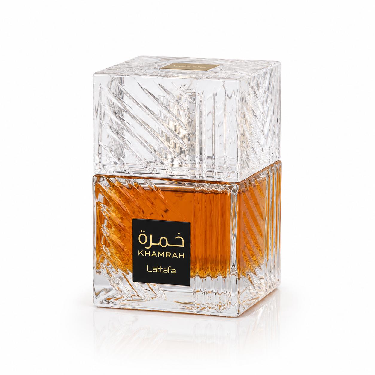 Lattafa Khamrah Eau de Perfume Unisex    100ml.
