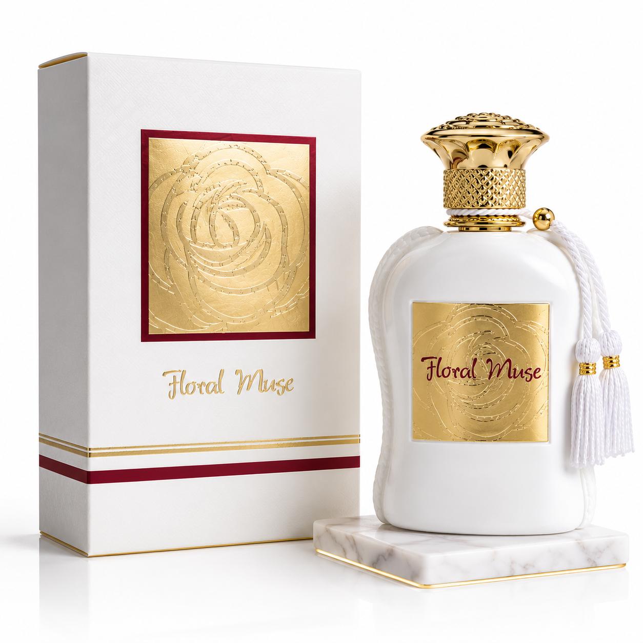 Aroma floral elegante y femenino.