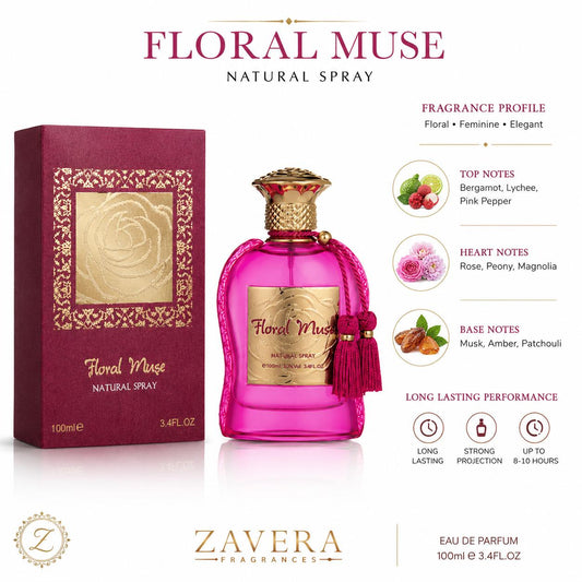 Floral Muse  Eau de Parfum for Women 100ml.