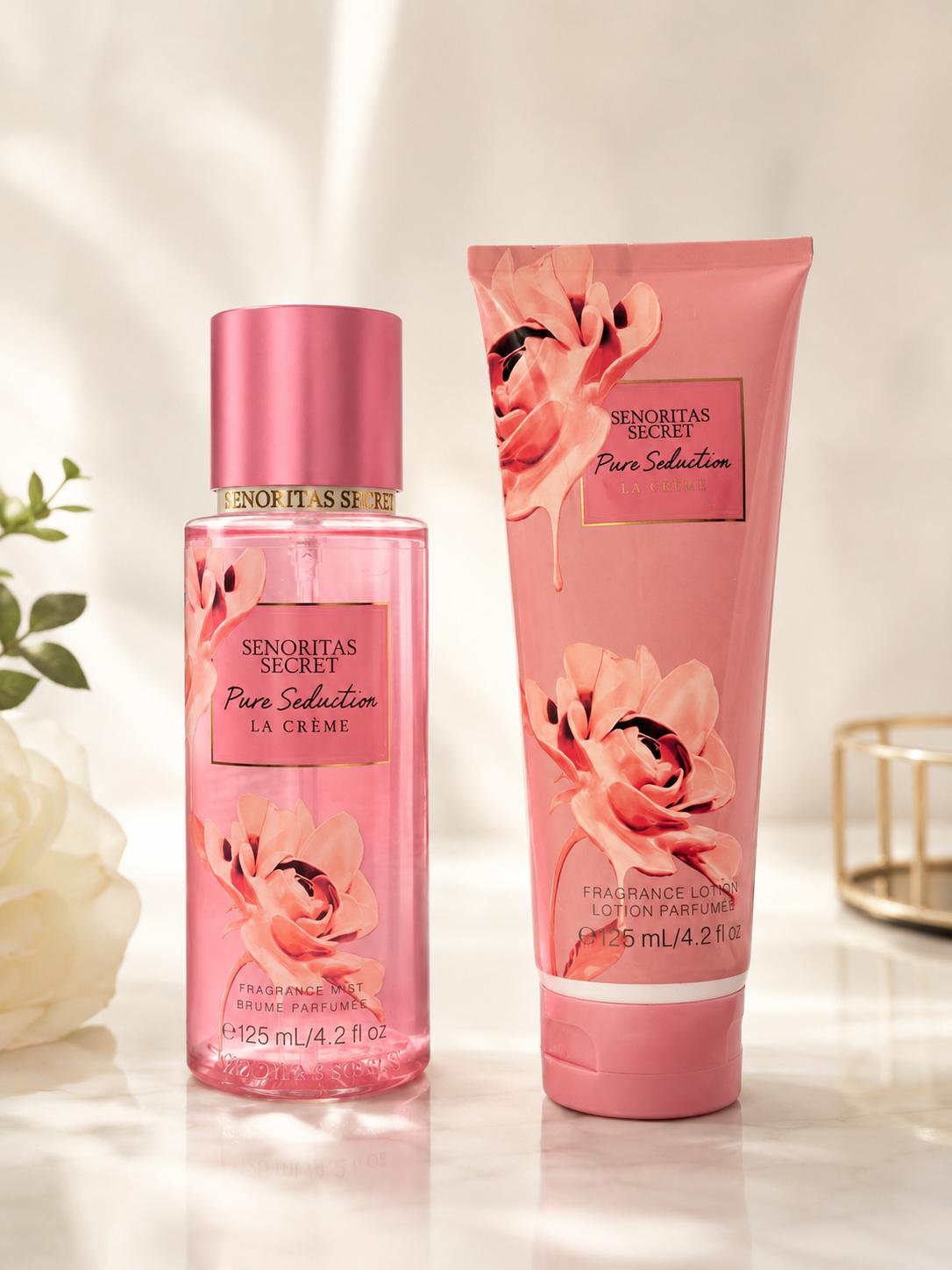 Señoritas Secret Bare Vanilla La Crème Gift Set 2 Piezas