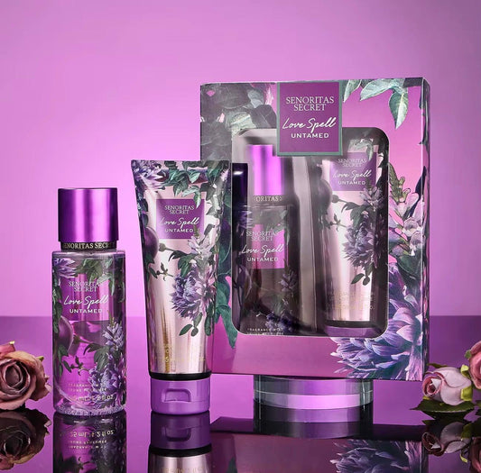 Señoritas Secret Bare Vanilla La Crème Gift Set 2 Piezas