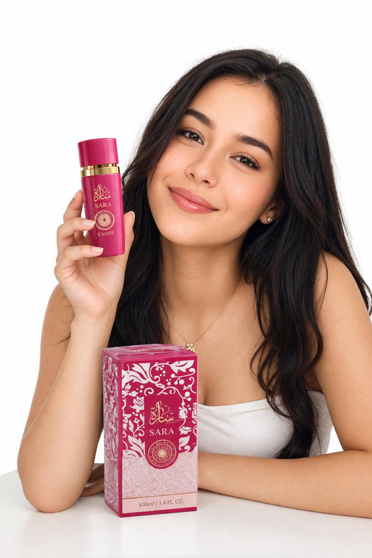 Sara candy Eau de parfum 100 ml- perfume dulce y femenino de larga duracion.