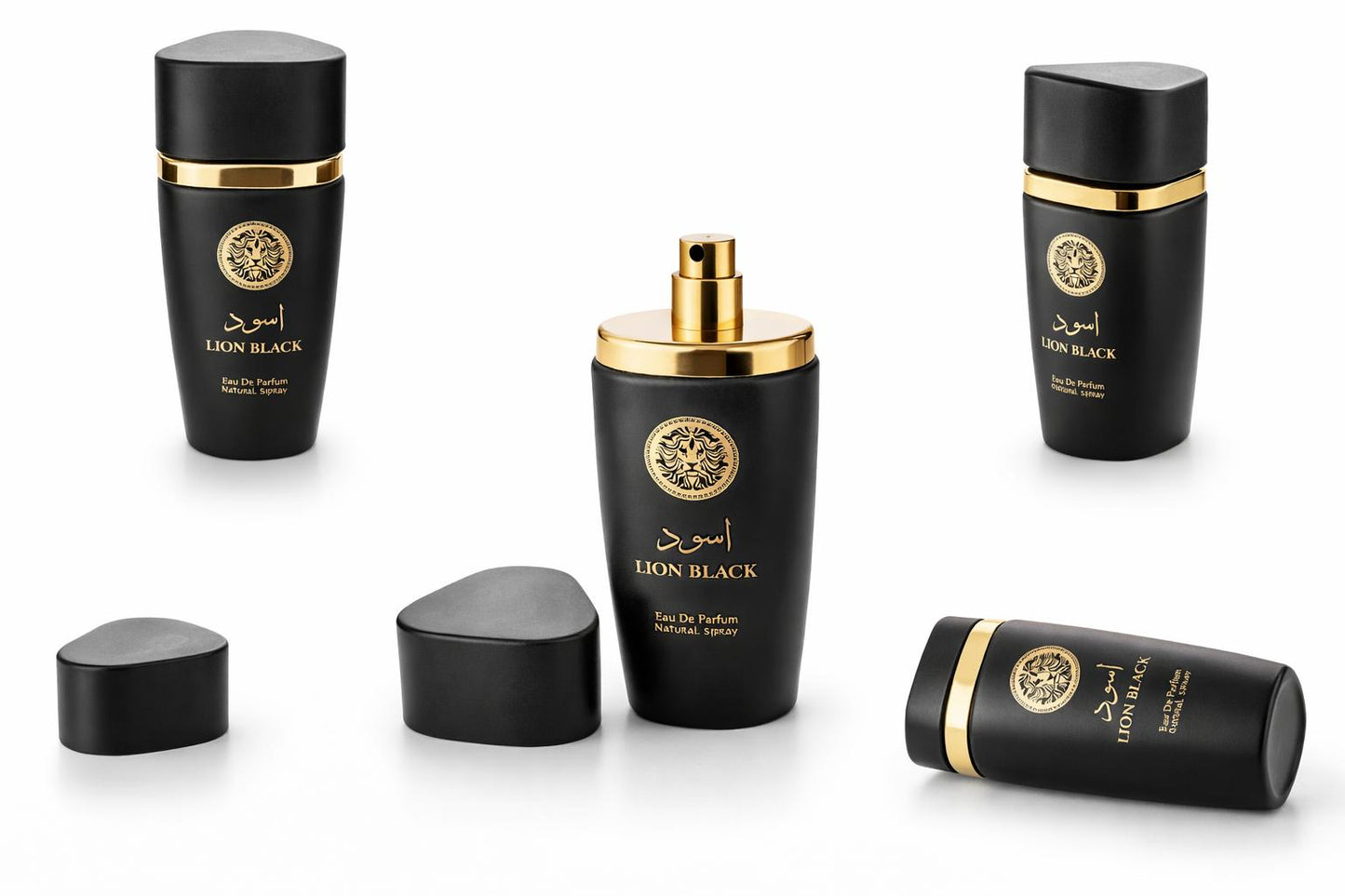 Lion Black Eau de Parfum 100ml — Perfume Masculino Intenso y Elegante
